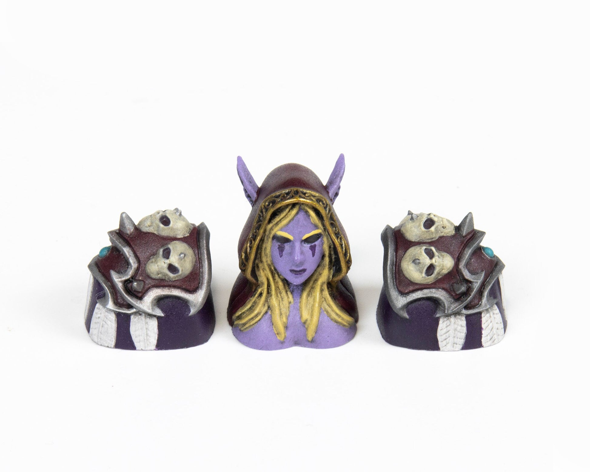 Sylvanas Windrunner artisankeycaps cherry mx keycap resin gaming handmade mechanical keyboard