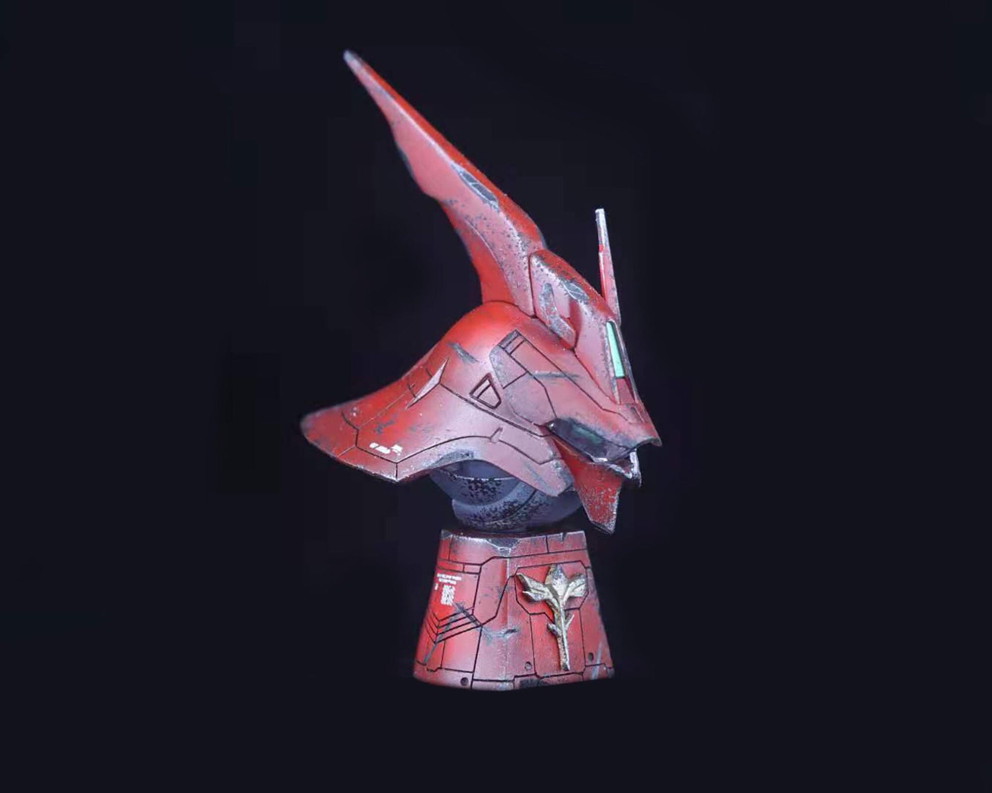 GUNDAM SAZABI model head サザビ－artisan keycaps cherry mx anime MSN-04 resin mechanical keyboard accessories