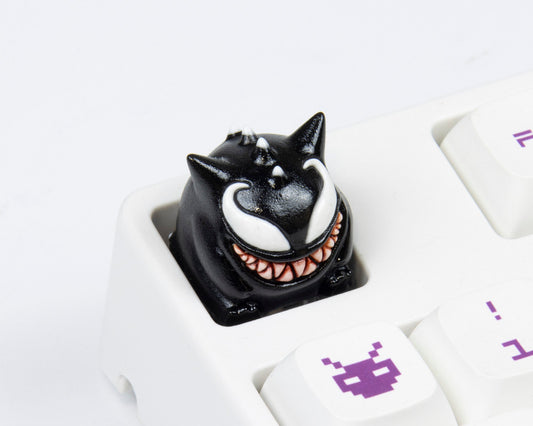 Gengar Venom black keyboard cherry mx keycap resin mechanical keyboard keycaps