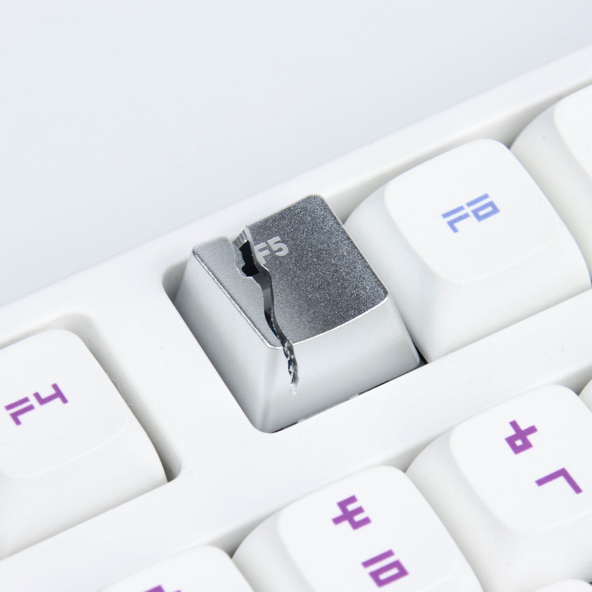 F5 Titanium alloy artisan keycaps cute cherry mx mechanical keyboard key caps