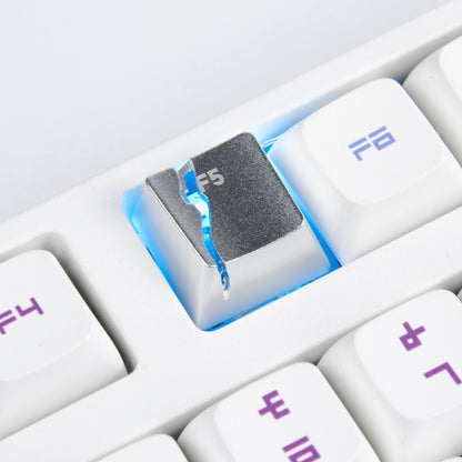 F5 Titanium alloy artisan keycaps cute cherry mx mechanical keyboard key caps