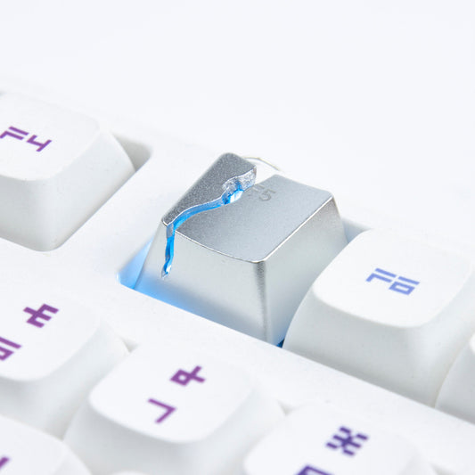 F5 Titanium alloy artisan keycaps cute cherry mx mechanical keyboard key caps