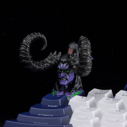 Warcraft Illidan resin keyboard resin keycaps cherry mx mechanical keyboard accessories