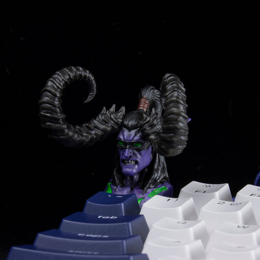 Warcraft Illidan resin keyboard resin keycaps cherry mx mechanical keyboard accessories