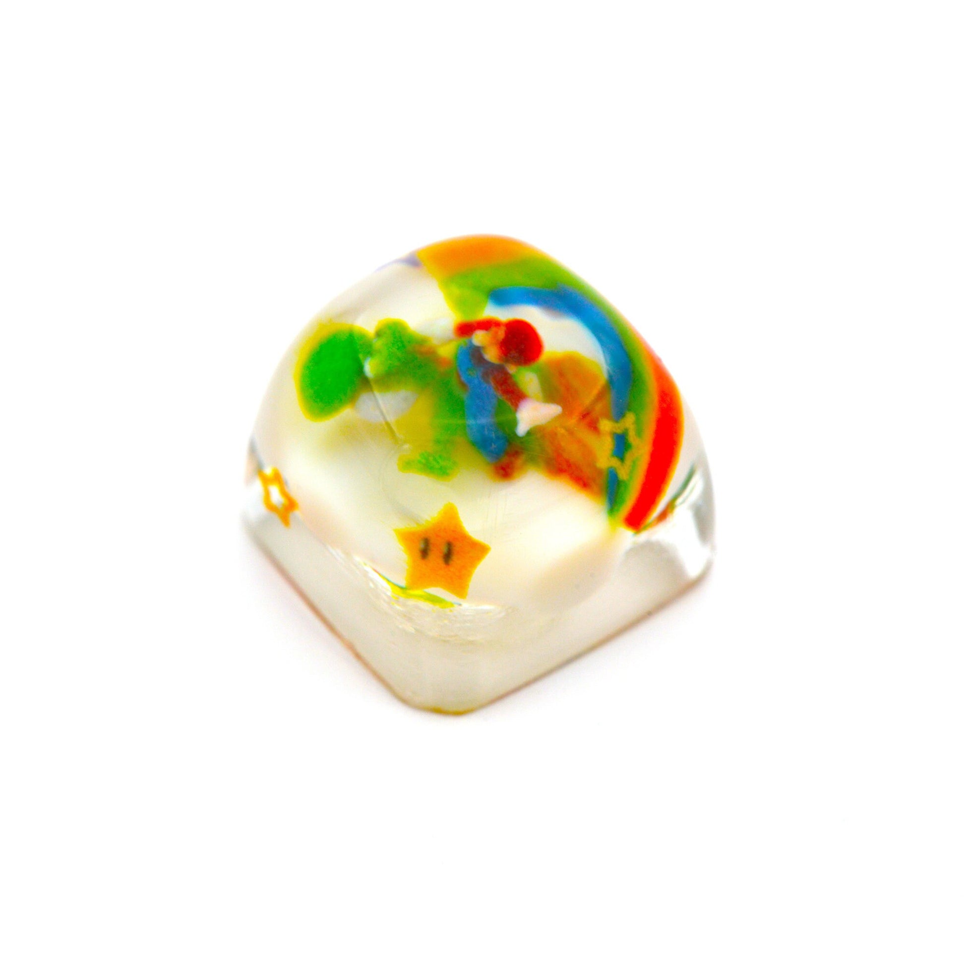 Mario Luigi resin keycap cherry mx artisan keycaps gaming mechanical keyboard