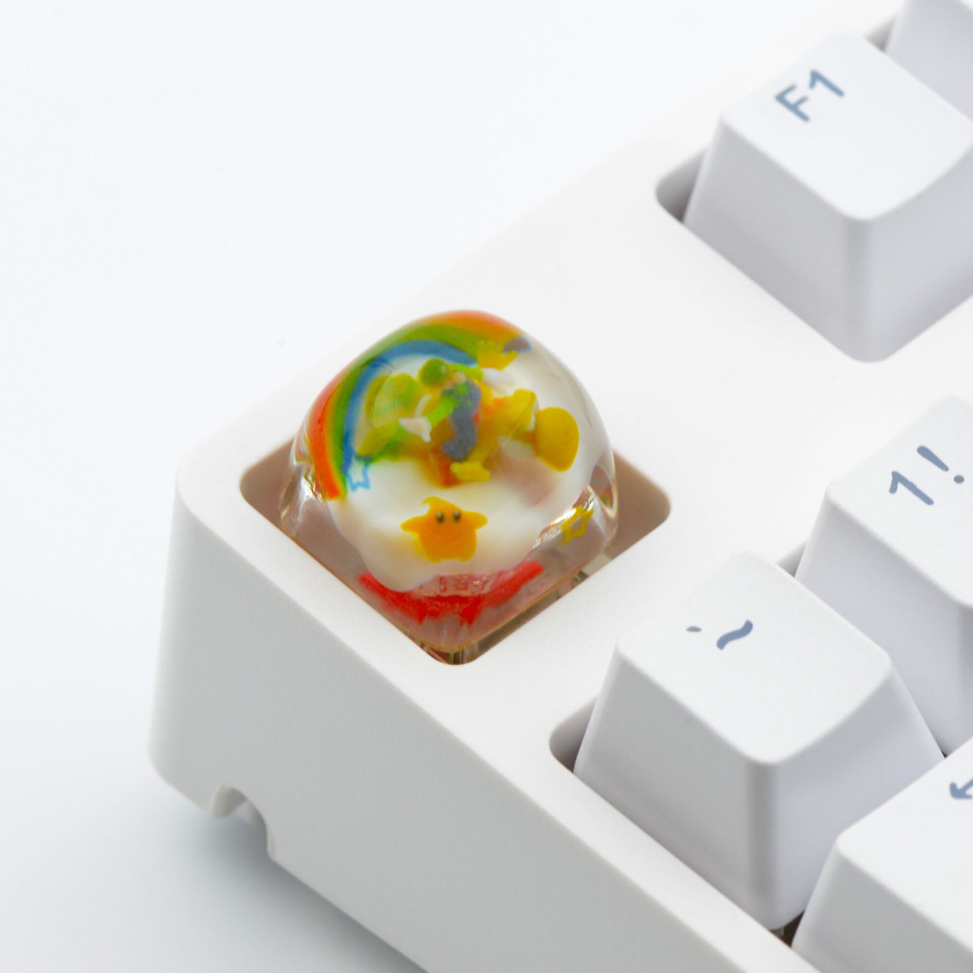 Mario Luigi resin keycap cherry mx artisan keycaps gaming mechanical keyboard