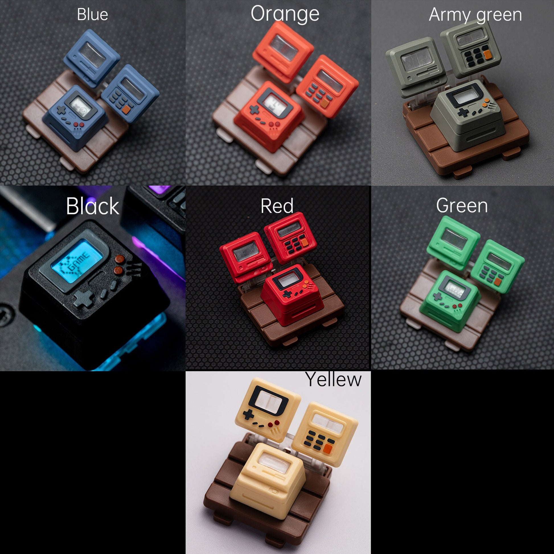 Gameboy style ABS keycap cherr mx keyboard keycaps