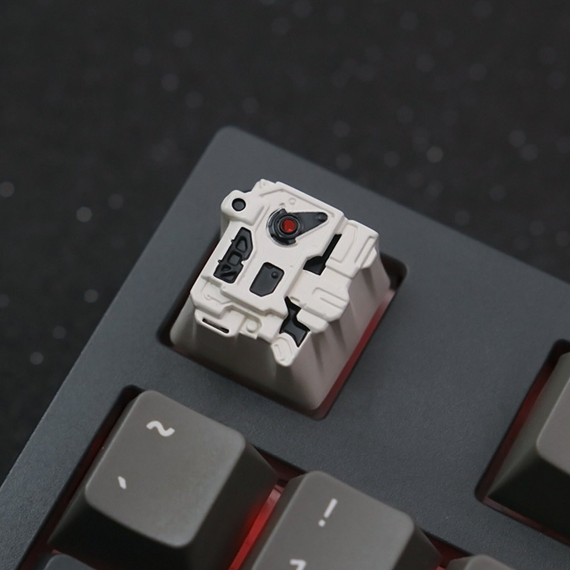 The Wandering Earth keycap moss 550w style metal keycap cherry mx