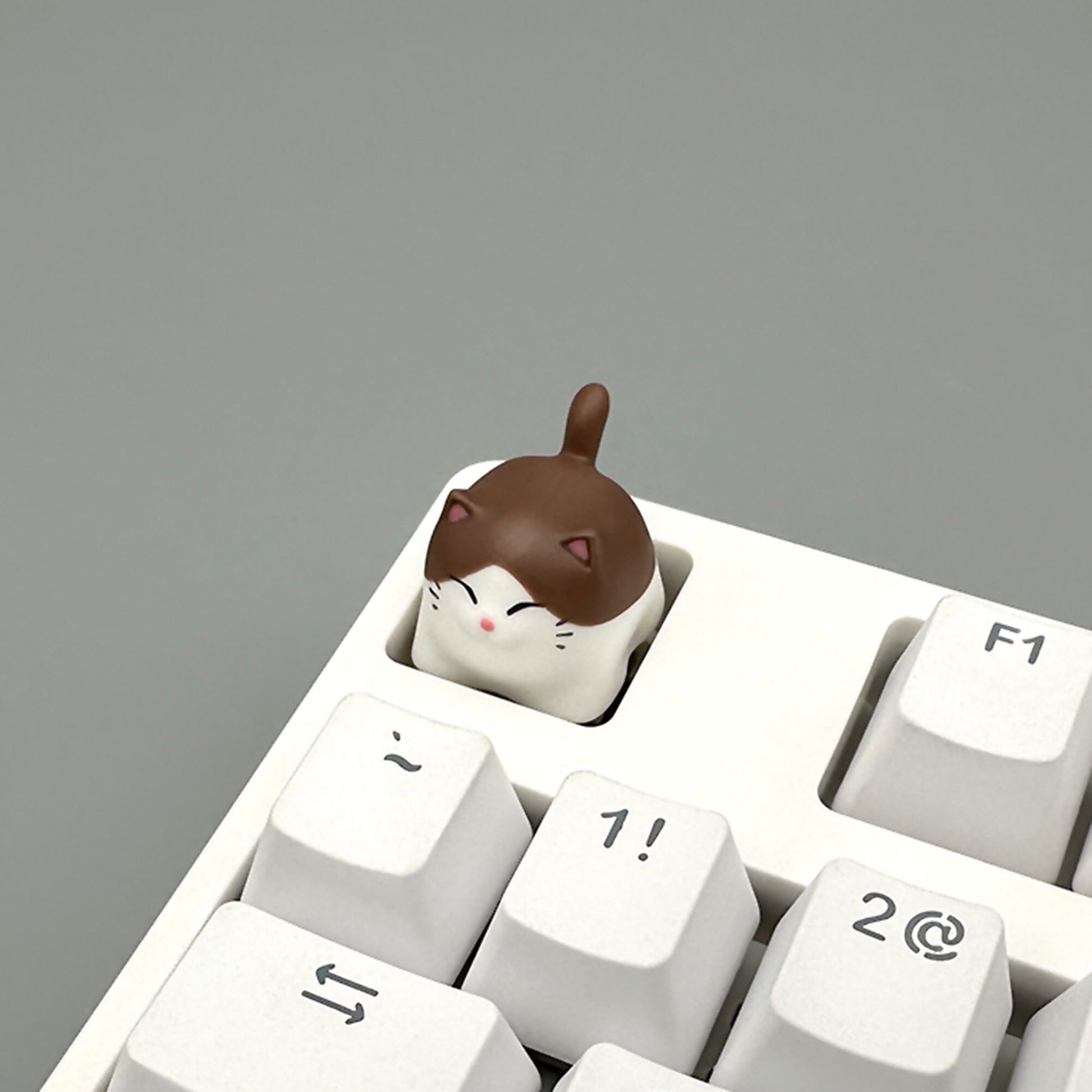 Cat keycap cute resin cherry mx key cap artisan mechanical keyboard