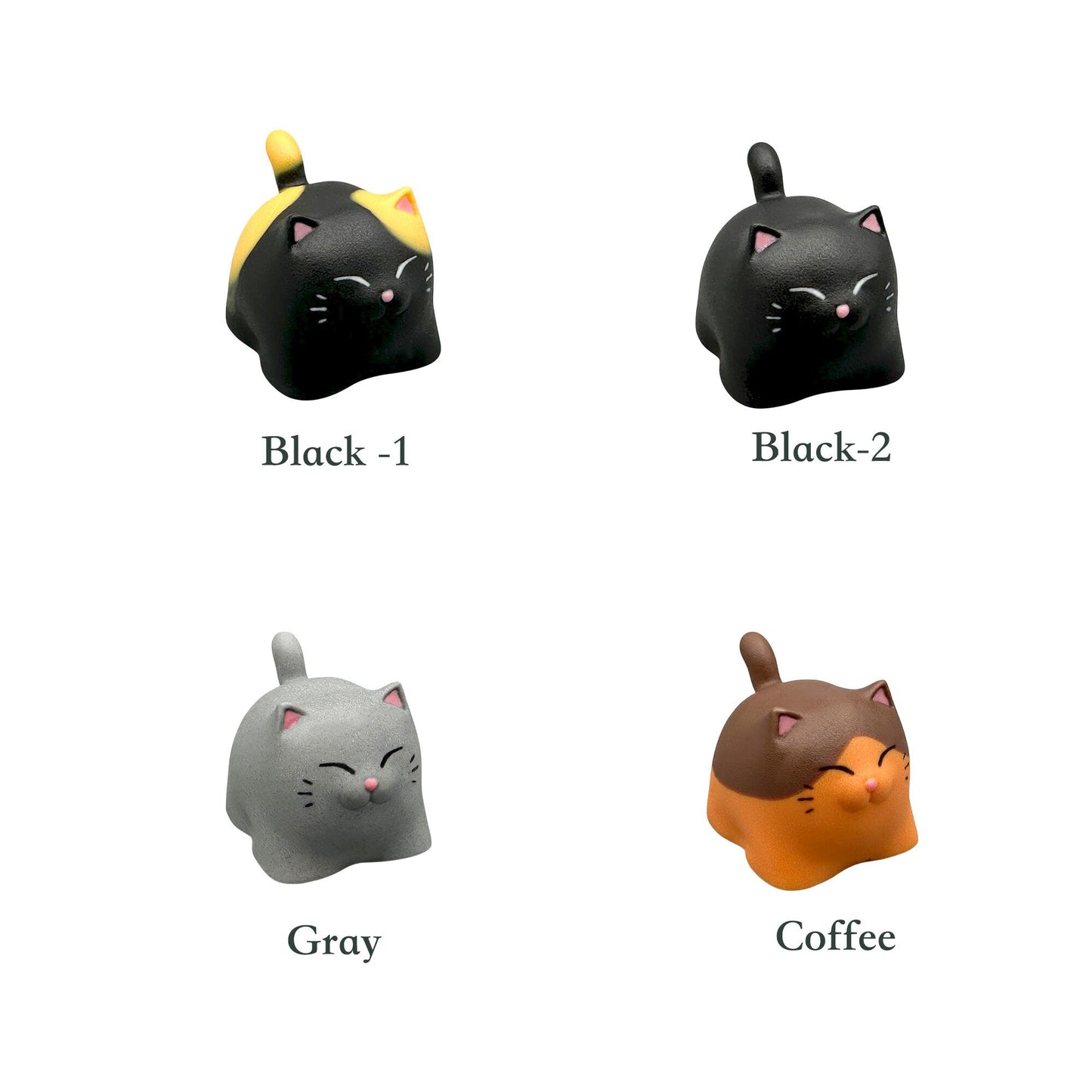 Cat keycap cute resin cherry mx key cap artisan mechanical keyboard
