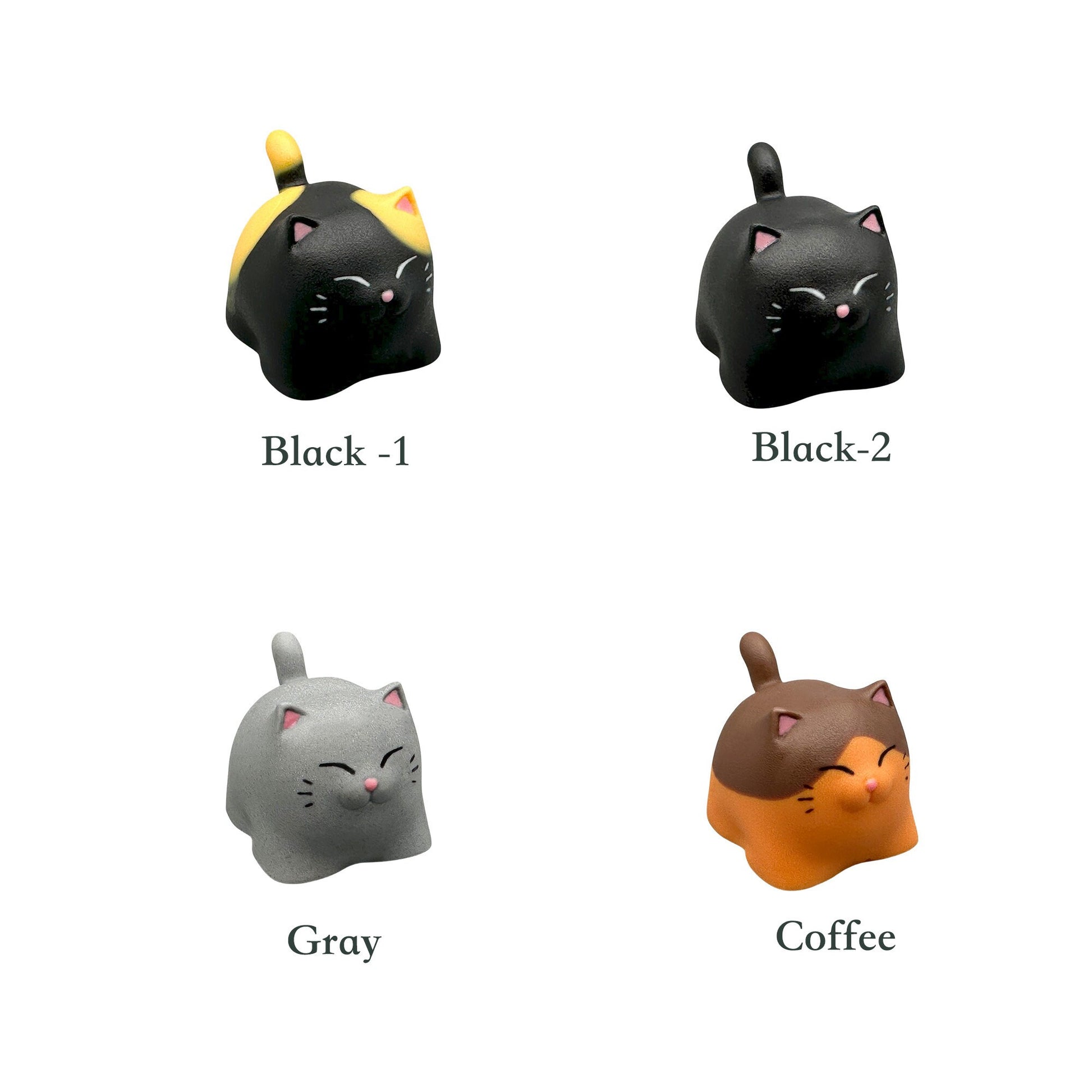 Cat keycap cute resin cherry mx key cap artisan mechanical keyboard
