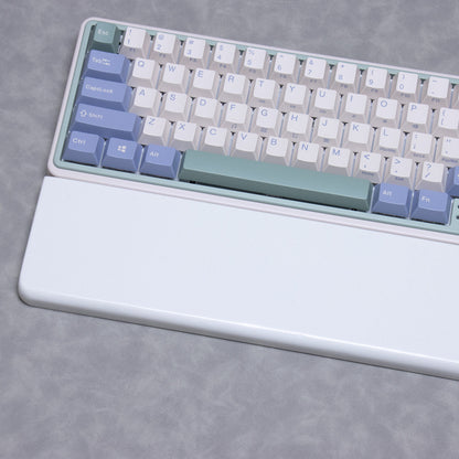 Quartz stone white wrist rest keyboard