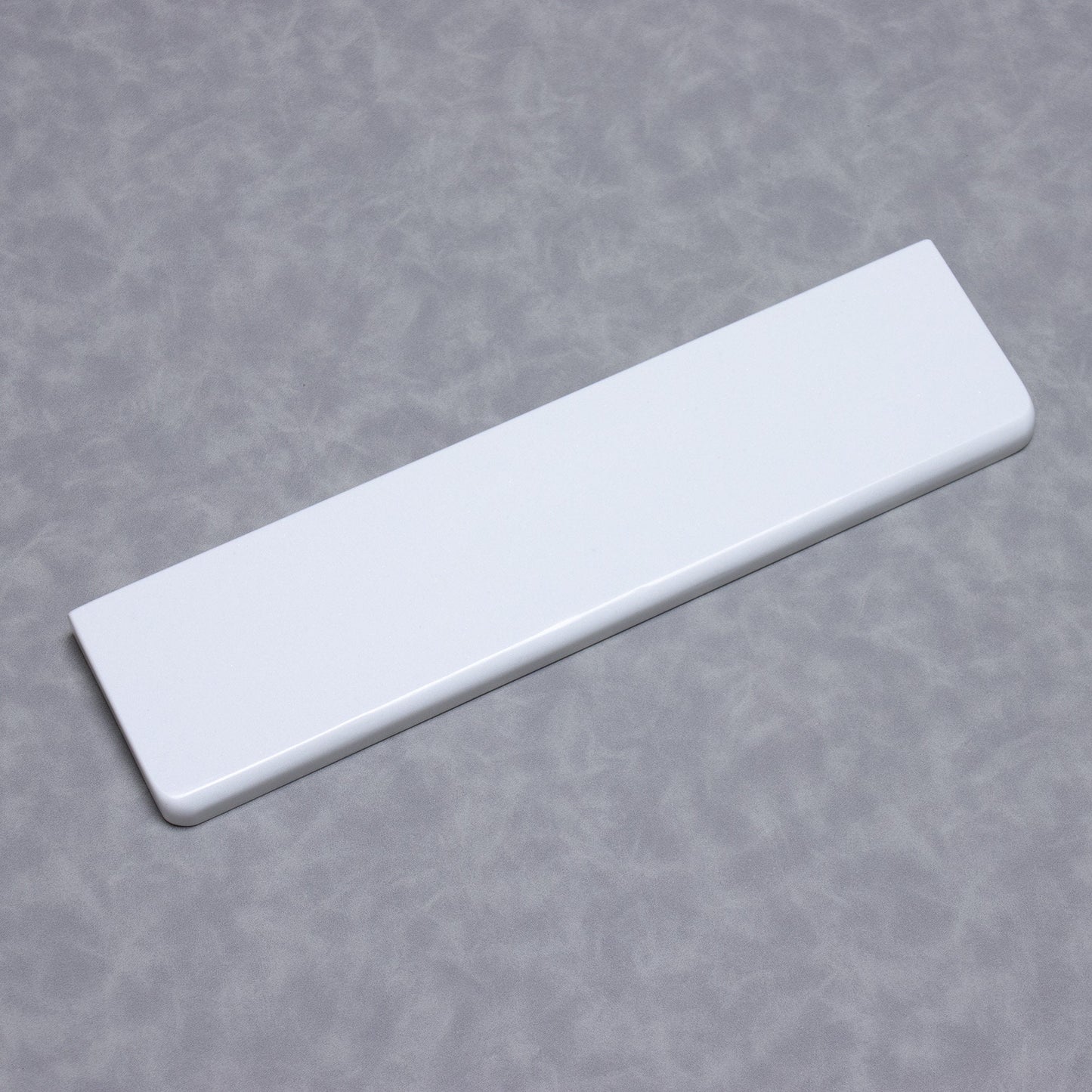 Quartz stone white wrist rest keyboard