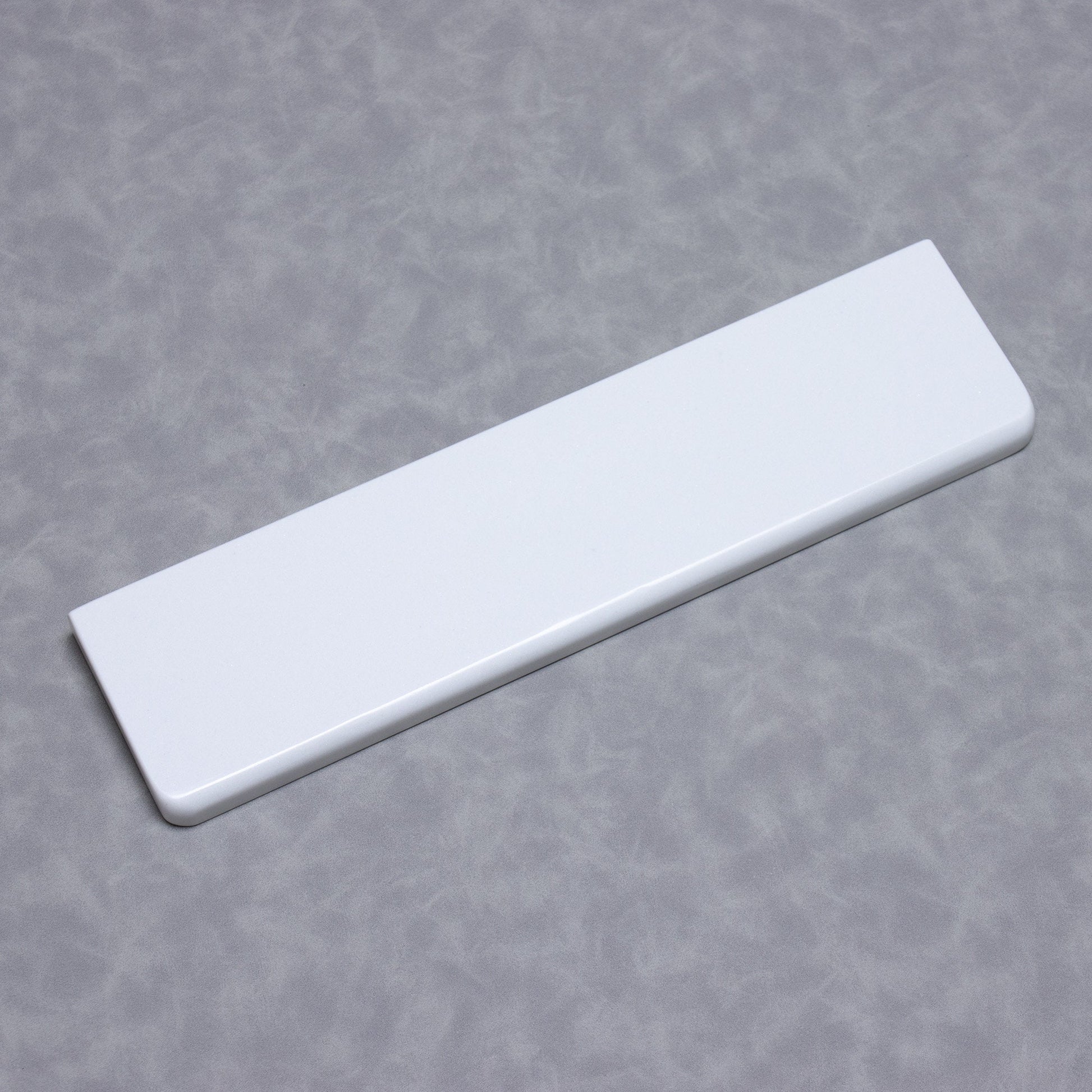 Quartz stone white wrist rest keyboard