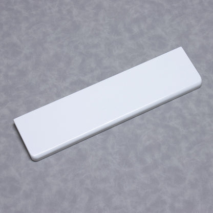 Quartz stone white wrist rest keyboard