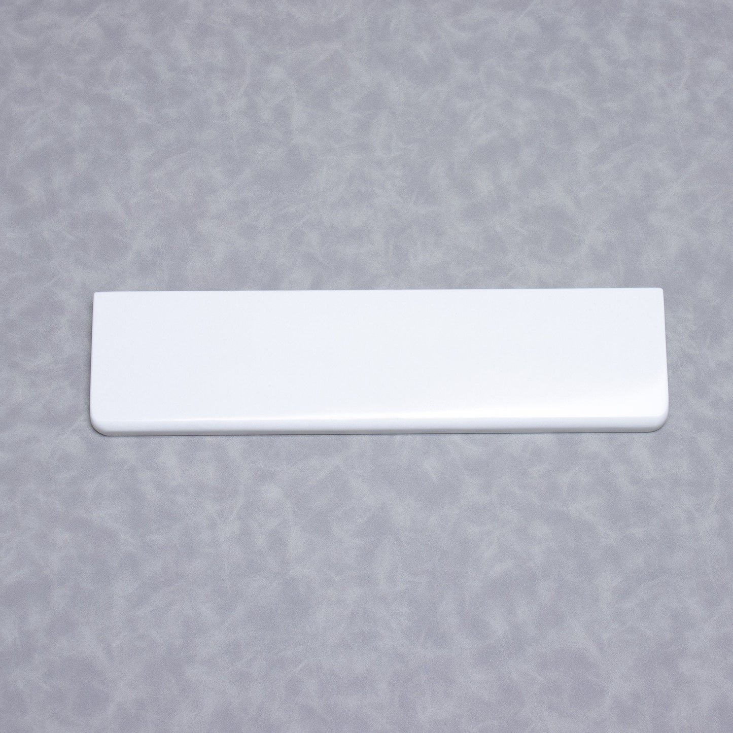 Quartz stone white wrist rest keyboard