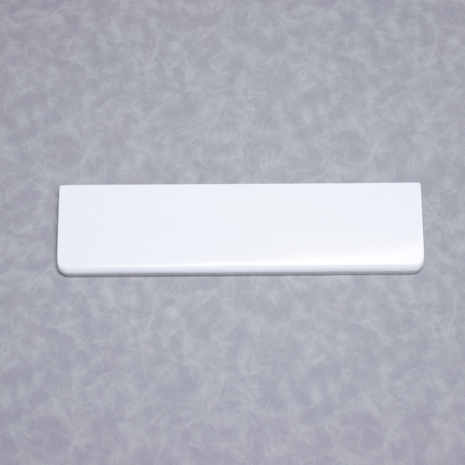 Quartz stone white wrist rest keyboard
