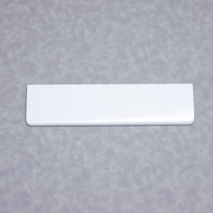 Quartz stone white wrist rest keyboard