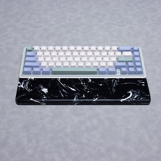 Quratz wrist rest black and white keyboard palm rest aritsan