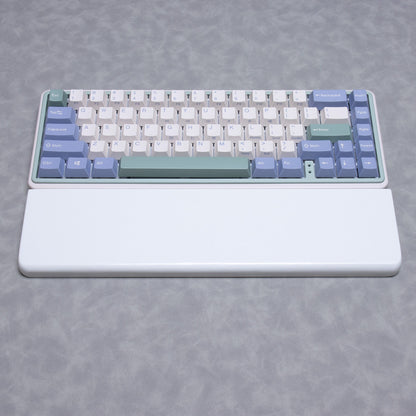 Quartz stone white wrist rest keyboard