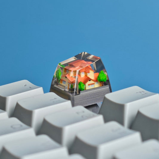 Doraemon Home keycap resin cute cherry mx handmade keycap keyboard