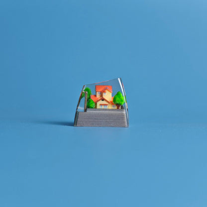 Doraemon Home keycap resin cute cherry mx handmade keycap keyboard