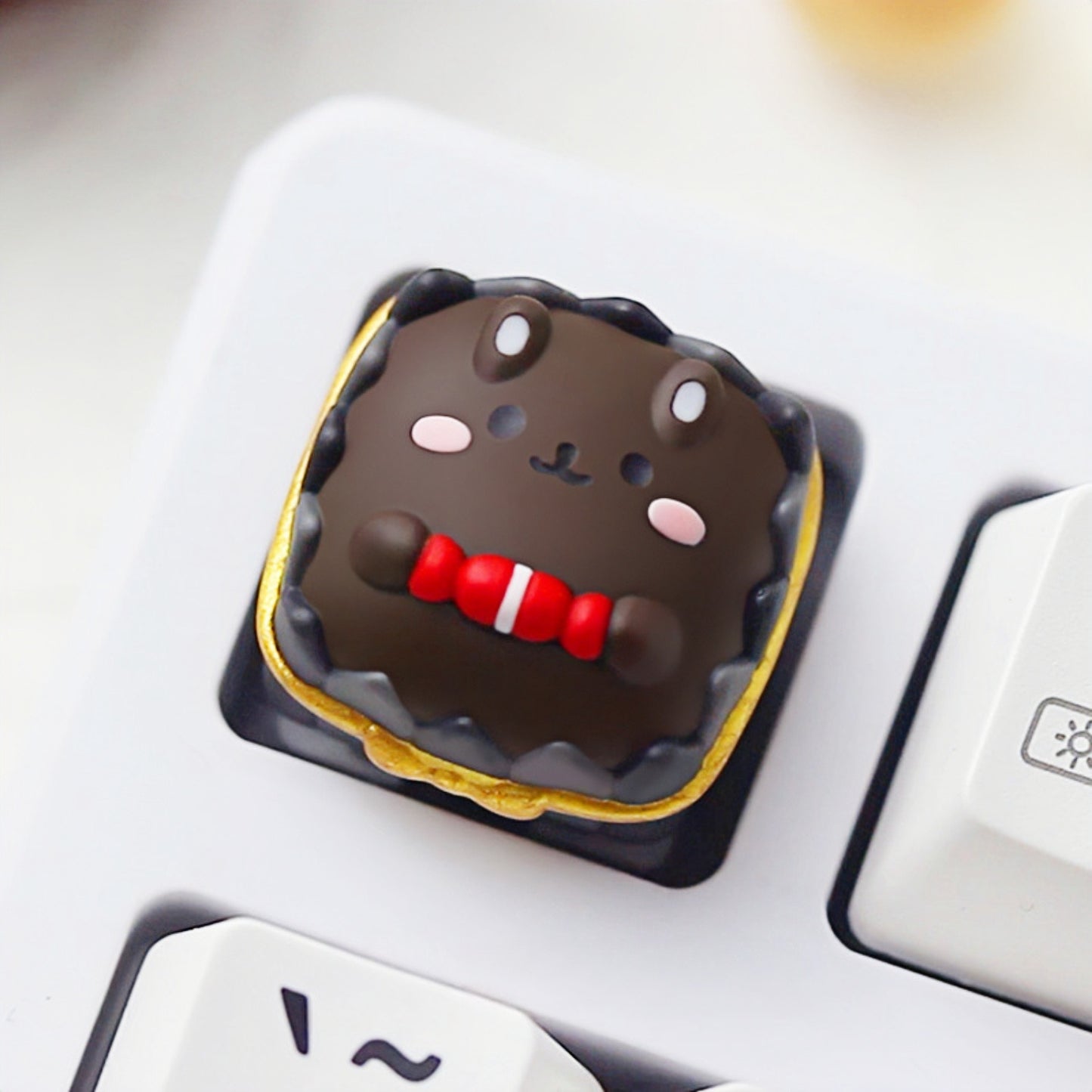 Candy Rabbit Resin keycap keycapper