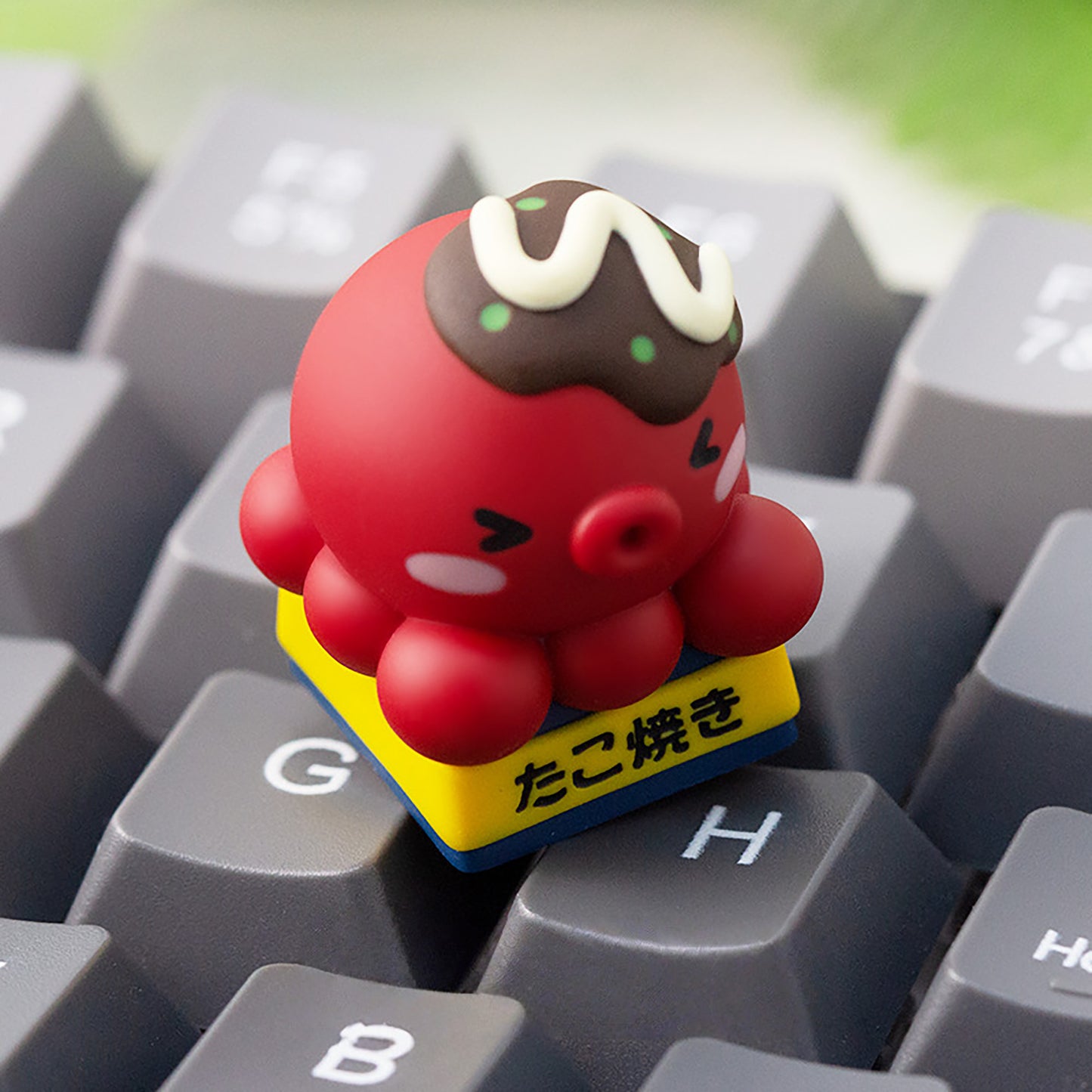 Takoyaki Resin Keycap keycapper