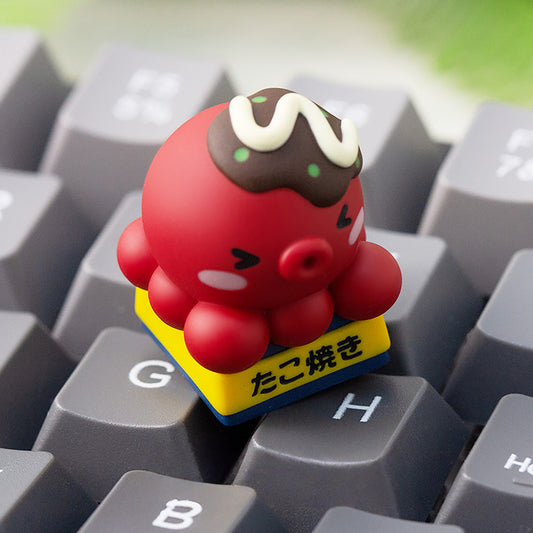 Takoyaki Resin Keycap keycapper