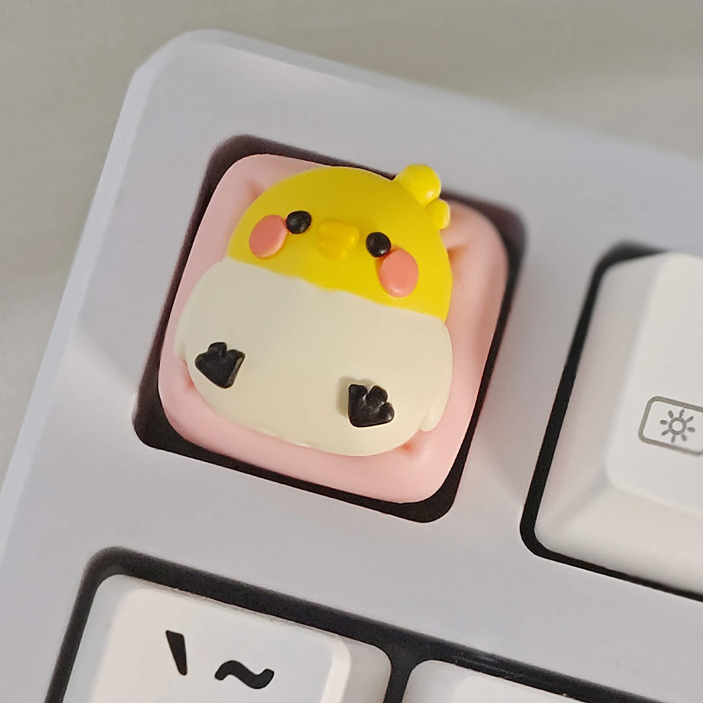 Cute Parrot Resin Keycap