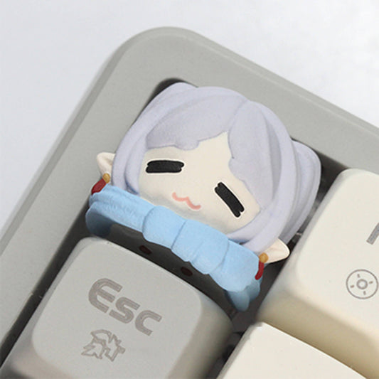 Frieren resin keycap keycapper